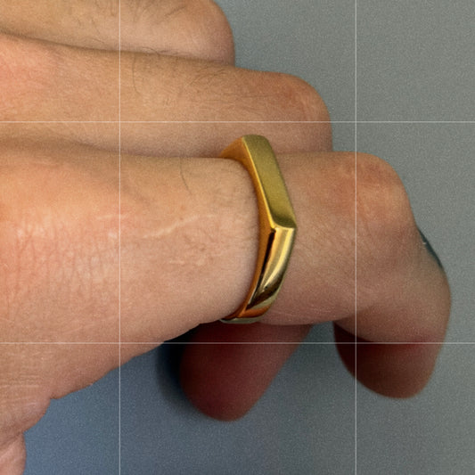 Anello · Rectangle '4 mm'