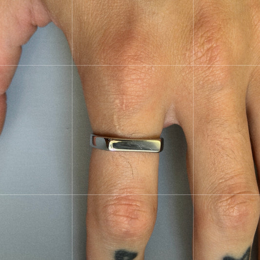 Anello · Rectangle '4 mm'