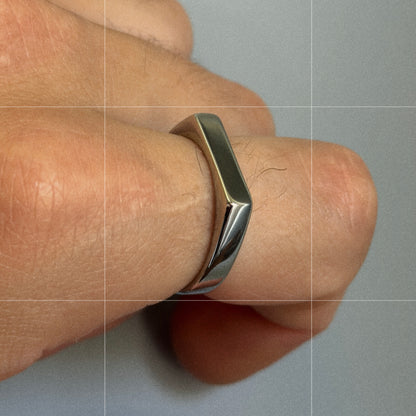 Anello · Rectangle '4 mm'